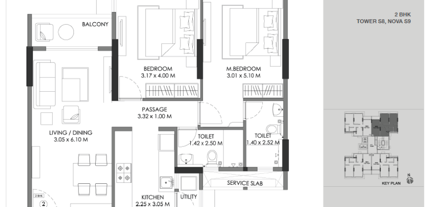 Chembur – Godrej Prime – 2BHK