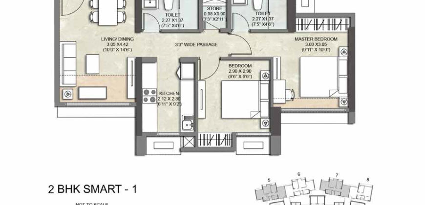 Thane – Immensa – Adler 2BHK