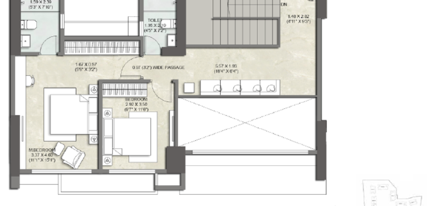 Thane – Launch Code Starlight (Wing C) 3BHK Skyloft