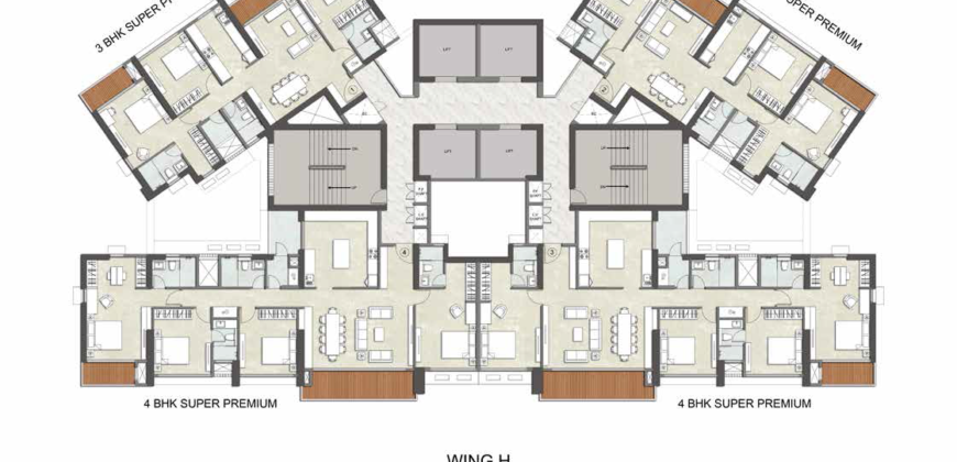 Thane – Immensa – Maple 4BHK