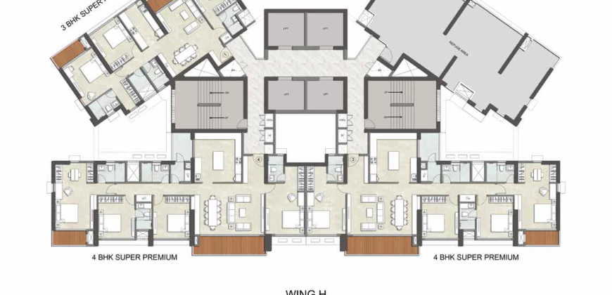 Thane – Immensa – Maple 4BHK