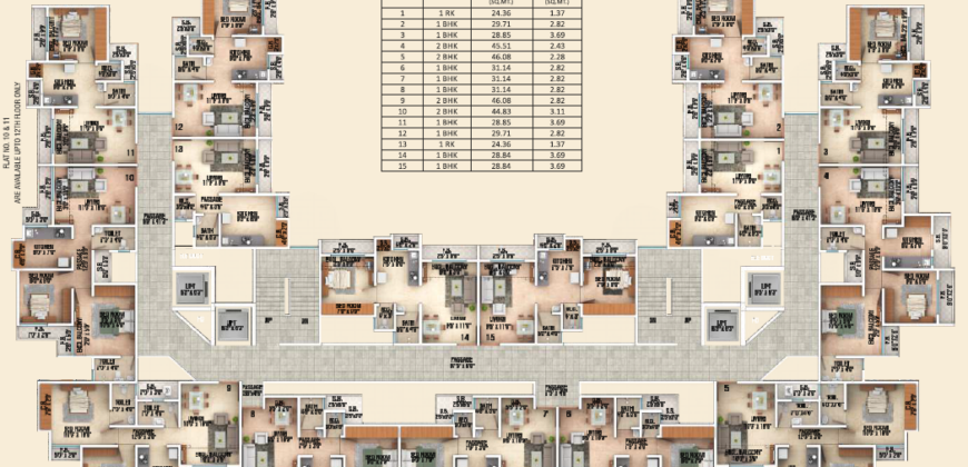 Sai Shrushti Heritage – 1BHK – Diva