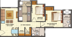 Centre Park 2BHK – Lodha Palava