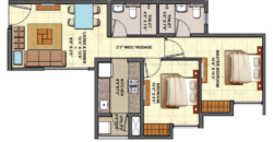 Centre Park 2BHK – Lodha Palava