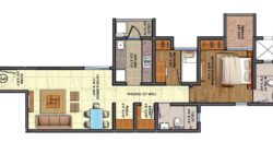 Lake Shore Greens 2BHK Optima – 675SqFt – Lodha Palava