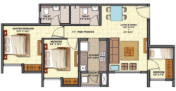 Centre Park 3BHK – Lodha Palava