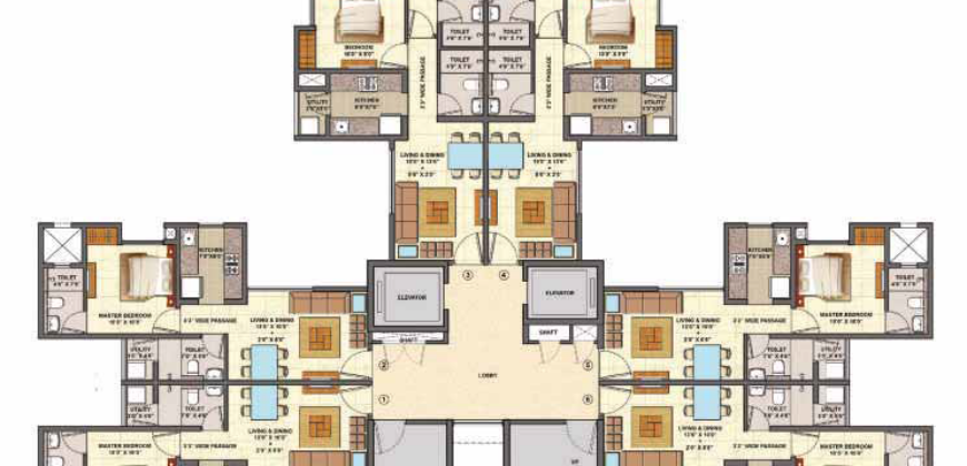 Aquaville Series 2BHK – Lodha Palava