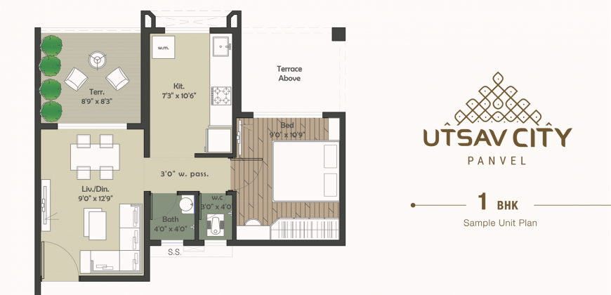 Utsav City 1BHK Panvel