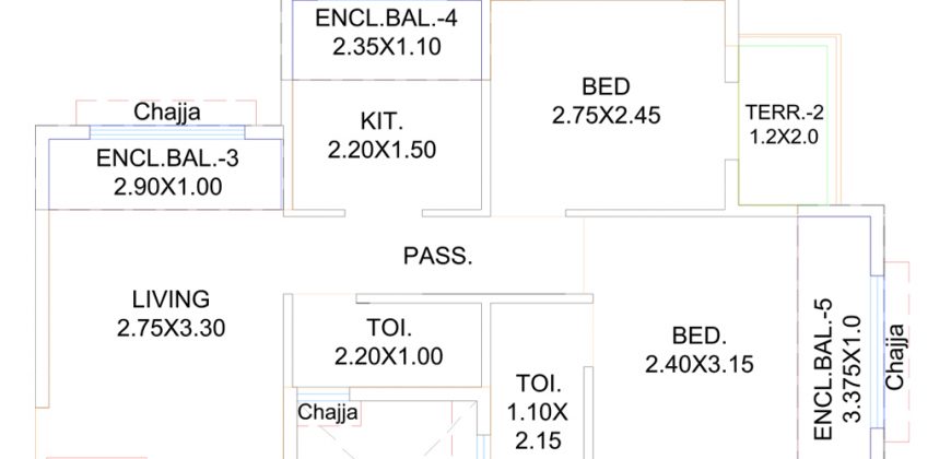 Naman Residency 2BHK Panvel