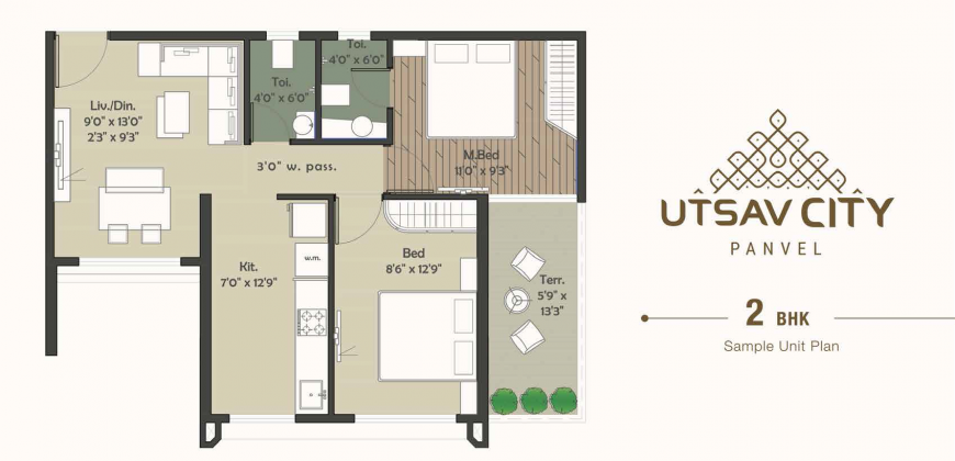 Utsav City 1BHK Panvel