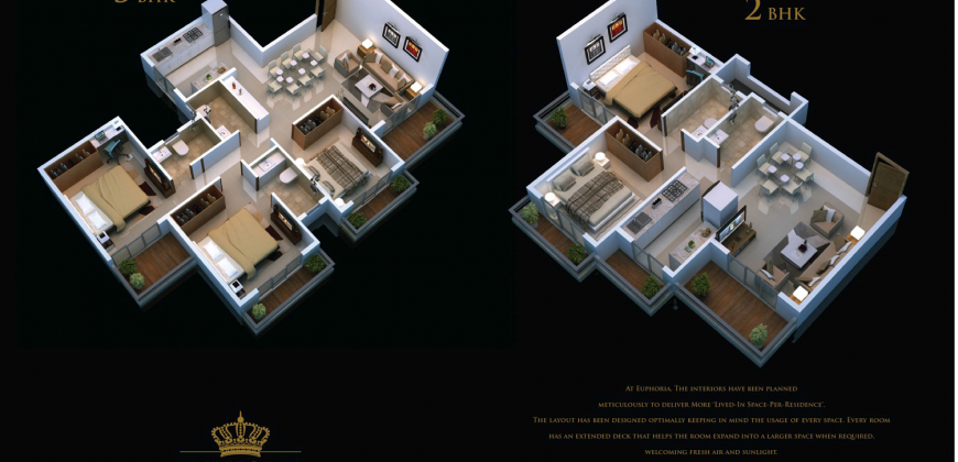 Euphoria 3BHK Ulwe