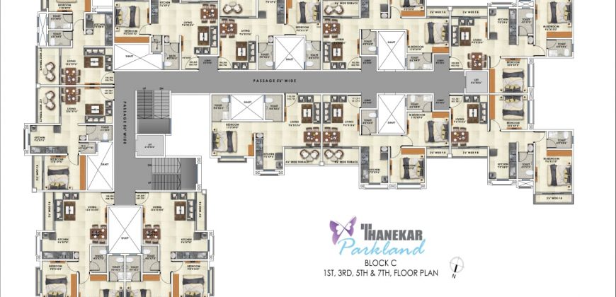 1bhk 470Sqft Thanekar Park Land – Badlapur