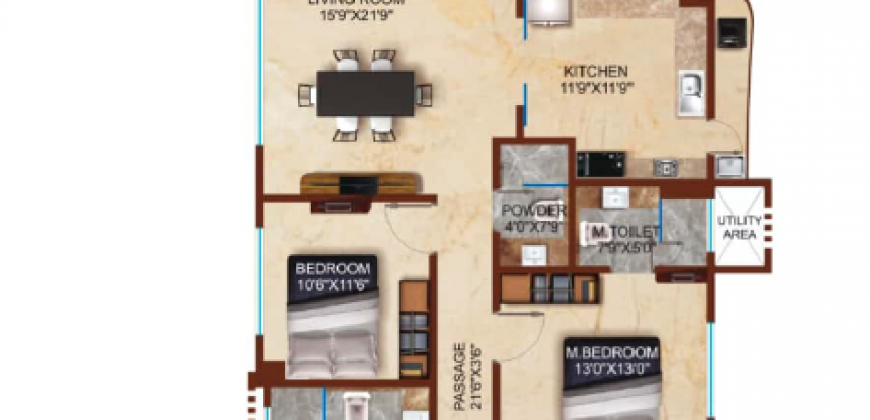 4BHK – Heritage Pride – Chembur