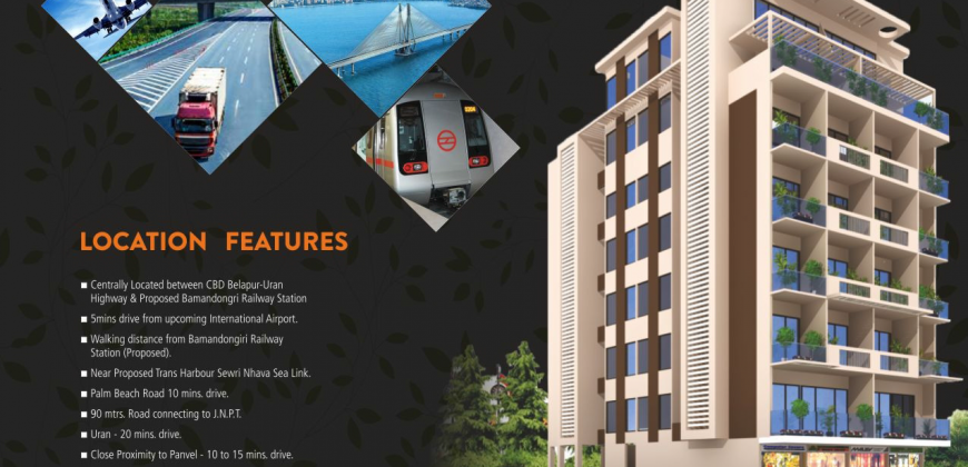 1BHK – Landmaark Luxuria – 435 SqFt