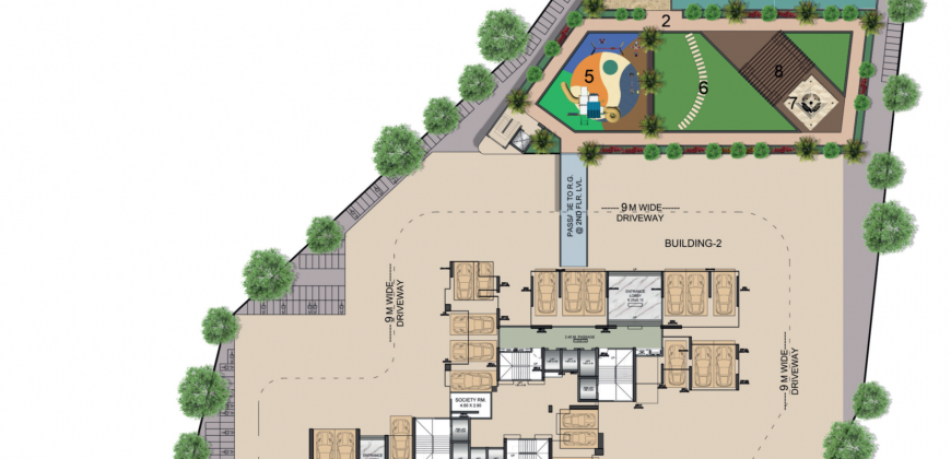 1bhk Metro Paramount – Shil Phata