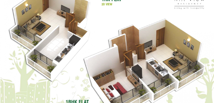 1BHK Hill View Residency – Panvel – 317 sq.ft